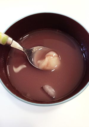 余った赤福でリメイク!お汁粉-レシピのメイン写真