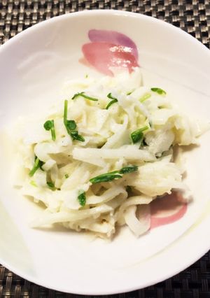 シャキシャキおいしい★大根と帆立のサラダ-レシピのメイン写真