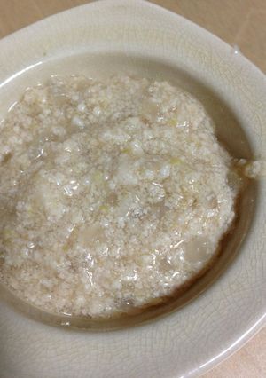 鶏肉とお野菜の中期(7ヶ月)の離乳食♪-レシピのメイン写真