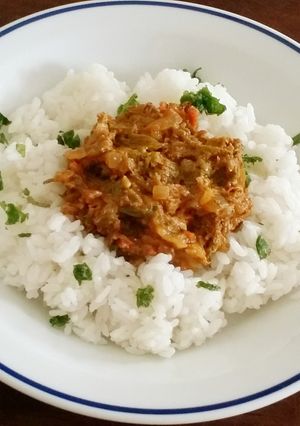 鯖缶で♪ルーなしダイエットドライカレー-レシピのメイン写真