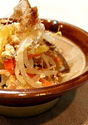 おしんこともやしのおかか白和え-レシピのメイン写真