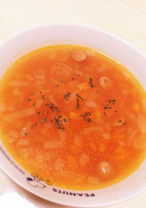 野菜たっぷり♪ケチャップでミネストローネ-レシピのメイン写真
