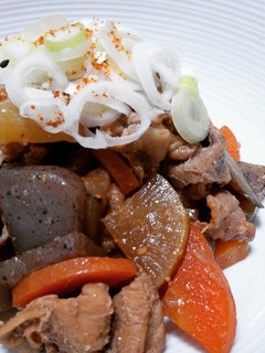 白飯・お酒のお供。ブタ煮込み-レシピのメイン写真