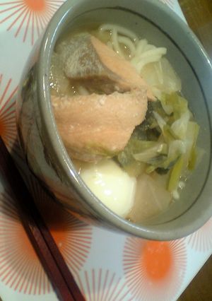 一品ご飯☆味噌うどん☆-レシピのメイン写真