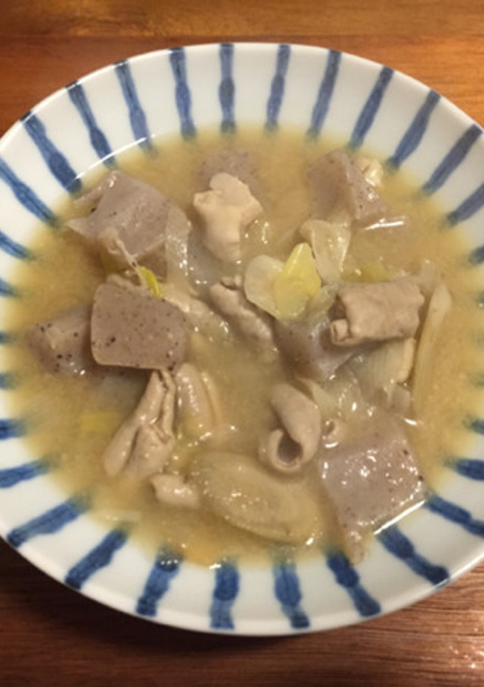 我が家の定番もつ煮-レシピのメイン写真