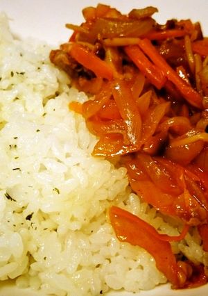 簡単♪フライパンでハヤシライス-レシピのメイン写真