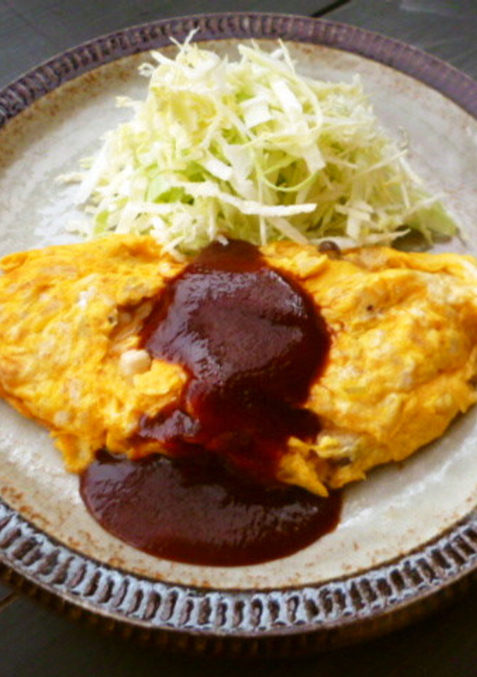 鶏ときのこの簡単オムレツ♪-レシピのメイン写真
