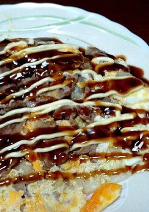 白菜でとんぺい焼風☆-レシピのメイン写真