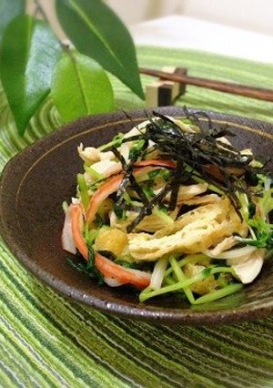 豆苗のうまうまお浸し-レシピのメイン写真