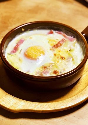 カップスープで餅グラタン【覚書】-レシピのメイン写真