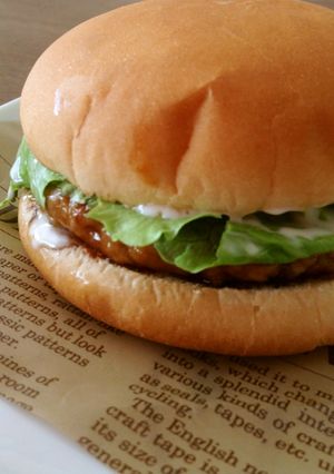 再現マック☆てりやきバーガー☆ハンバーグ-レシピのメイン写真