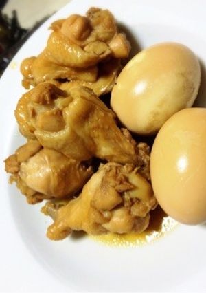 圧力鍋で！手羽元の煮物-レシピのメイン写真