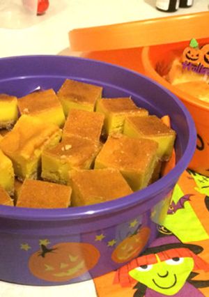 ハロウィンに!濃厚カボチャケーキ-レシピのメイン写真