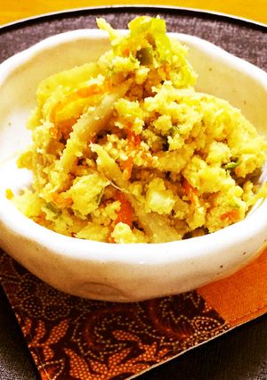 ダイエットの味方♪簡単おからの炒り煮-レシピのメイン写真