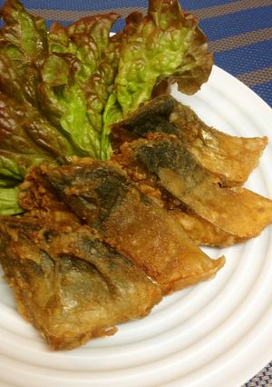サバの五香粉（ｳｰｼｬﾝﾌｪﾝ）揚げ-レシピのメイン写真