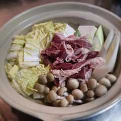 รูปของ 簡単牡丹鍋♪