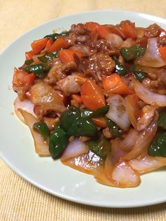 薄切りロースの簡単酢豚-レシピのメイン写真