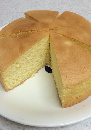 簡単!共立てスポンジケーキ-レシピのメイン写真