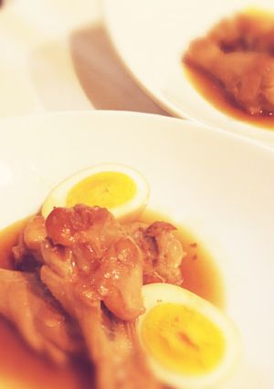 ホロッ♡鶏手羽元と卵のさっぱり煮込み★-レシピのメイン写真