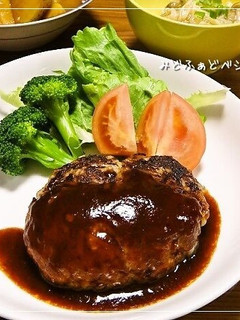 ボリューム満点✿もやしハンバーグ-レシピのメイン写真
