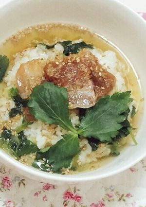 鯛茶漬け-レシピのメイン写真