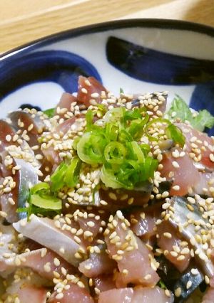 ごまさば丼-レシピのメイン写真