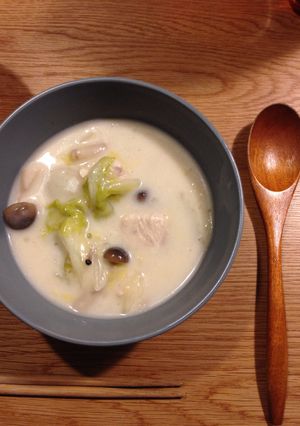 今が旬！白菜と鶏肉のクリーム煮-レシピのメイン写真