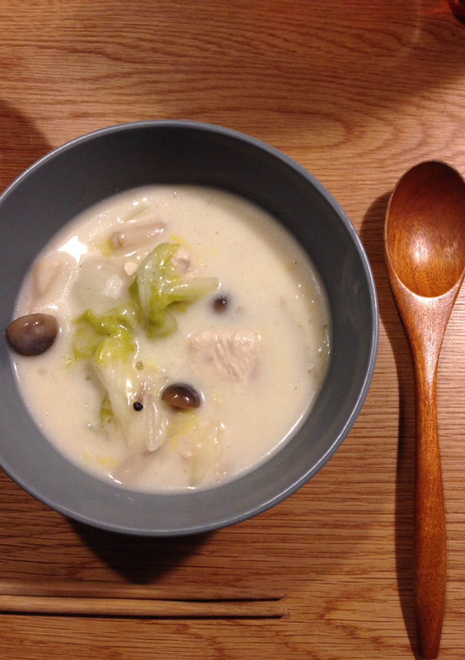 今が旬！白菜と鶏肉のクリーム煮-レシピのメイン写真