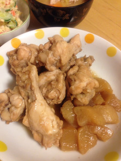 ポン酢で煮るだけ!手羽元のさっぱり煮-レシピのメイン写真