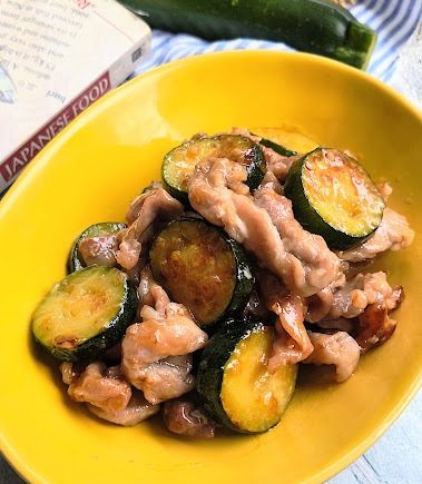 塩麹豚こま肉とズッキーニ炒め今夜のおかず-レシピのメイン写真
