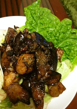 ☆カリカリ豚バラの旨味ナス炒め☆-レシピのメイン写真