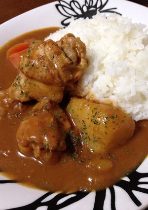 簡単★トマトチキンカレー(圧力鍋)-レシピのメイン写真