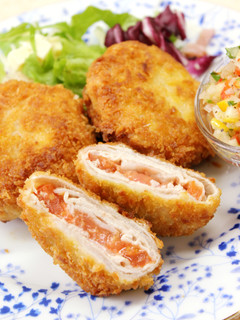 ダイエットや節約に!トマトinとんかつ-レシピのメイン写真