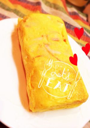 たまご焼き★カニカマ-レシピのメイン写真