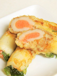 お弁当に!竹輪の明太子揚げ-レシピのメイン写真