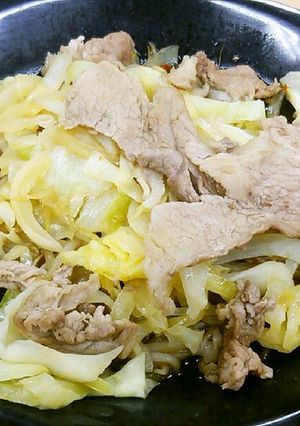 《大人数》ピリ辛豚野菜炒め-レシピのメイン写真