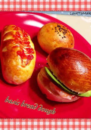 菓子パン/おかずパンに☆万能パン生地-レシピのメイン写真
