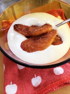 ヨーグルトのトッピング*ココナツリンゴ-レシピのメイン写真