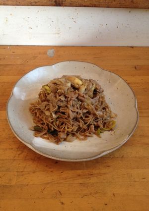 豚バラと白滝の甘辛煮-レシピのメイン写真