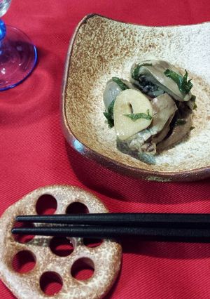 ハツのスタミナ大葉ポン酢-レシピのメイン写真