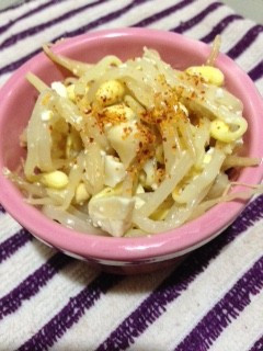 節約♪豆もやしでチーズのボリュームサラダ-レシピのメイン写真