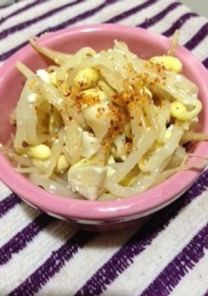 節約♪豆もやしでチーズのボリュームサラダ-レシピのメイン写真