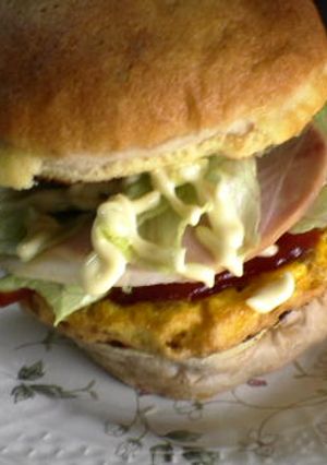 なっとうオムレツバーガー-レシピのメイン写真
