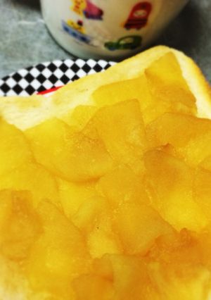 簡単5分！ズボラなアップルパイ風トースト-レシピのメイン写真