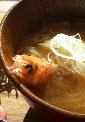 節分にも♪出汁が効いてる海老のお味噌汁-レシピのメイン写真