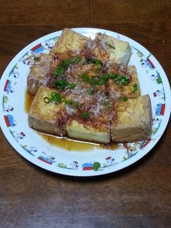 簡単 厚揚げでなんちゃって揚げだし豆腐-レシピのメイン写真