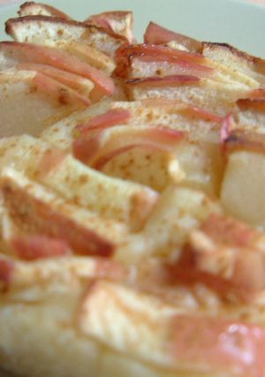卵なし・・りんごと豆腐のケーキ-レシピのメイン写真