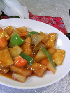 節約 高野豆腐で酢豚もどき-レシピのメイン写真