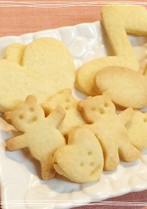 さっくりしっかり！型抜きクッキー♡-レシピのメイン写真