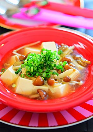 なめこ豆腐-レシピのメイン写真